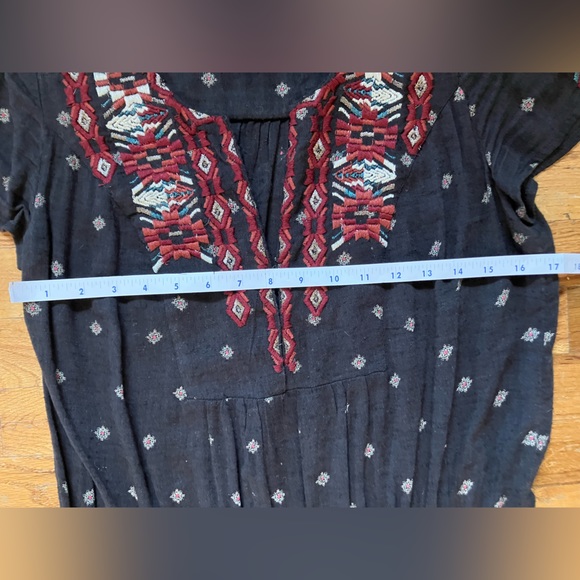 SOLD Free People - Jumper - Black Patterned - M - Picture 5 of 8